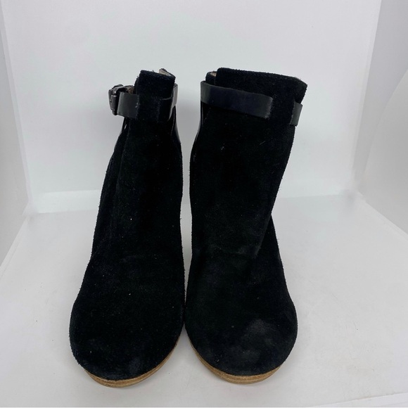 Madewell Aimee Suede buckle ankle booties - Picture 3 of 7